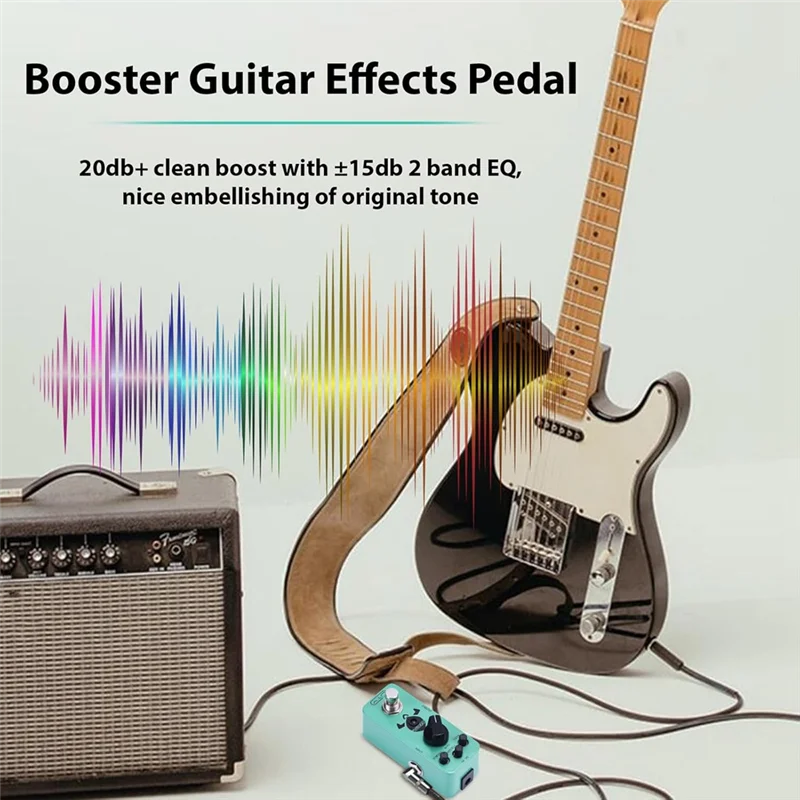 CGDS-Btuty Guitar Pedal Mini Booster Effects Pedal Electric Guitar Effect True Bypass DC 9V 6.35Mm Input/Output Interface
CGDS-Btuty Guitar Pedal Mini Booster Effects Pedal Electric Guitar Effect True Bypass DC 9V 6.35Mm Input/Output Interface