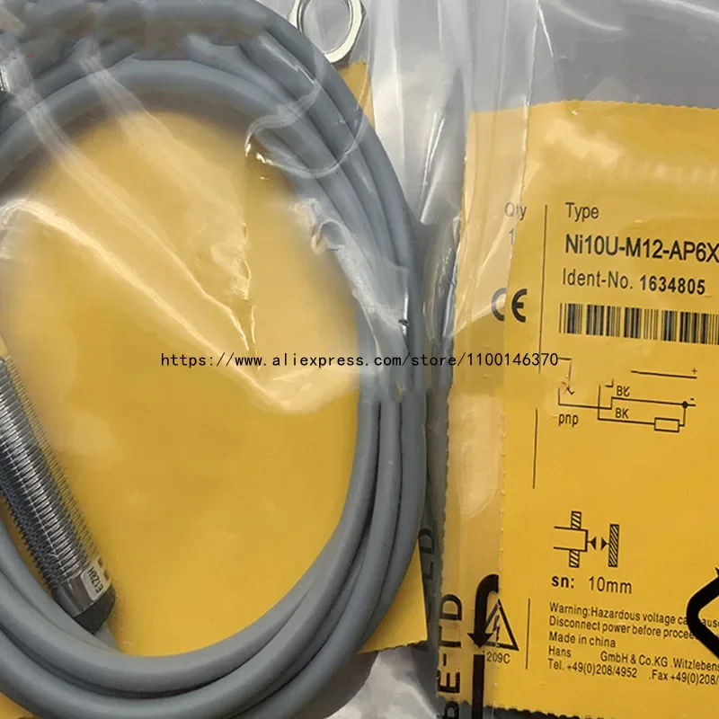 3Pcs New High Quality inductive sensor NI10U-M12-AN6X NI10U-M12-AP6X
3Pcs New High Quality inductive sensor NI10U-M12-AN6X NI10U-M12-AP6X