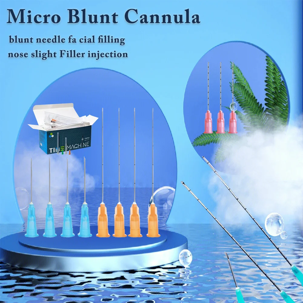 Medical individual packaging hyaluronic acid filling needle 14G 90mm 18G 100mm 30G 25mm blunt tipped microinjection needle
Medical individual packaging hyaluronic acid filling needle 14G 90mm 18G 100mm 30G 25mm blunt tipped microinjection needle
