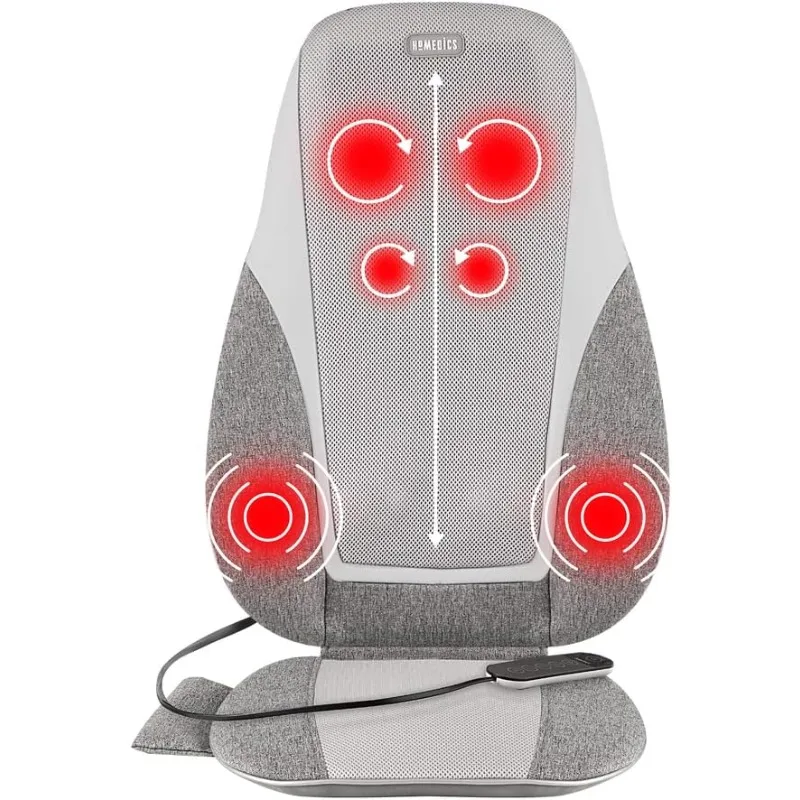 Homedics Shiatsu+Kneading&Vibration Massage Cushion w Heat,Deep Kneading,Handheld Remote,Lumbar Vibration Waves,Fits Most Chairs
Homedics Shiatsu+Kneading&Vibration Massage Cushion w Heat,Deep Kneading,Handheld Remote,Lumbar Vibration Waves,Fits Most Chairs