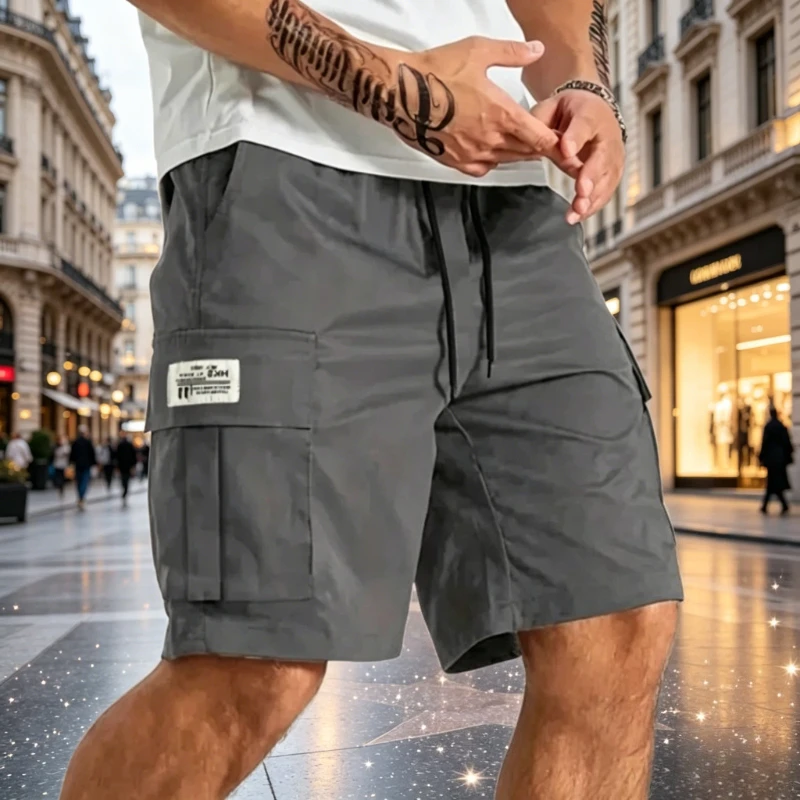 Elastic Waistband Men's Loose Work Cargo Shorts; Summer Comfort Workwear ; Multi-pocket; Outdoor Leisure Sport Beach Pants Man
Elastic Waistband Men's Loose Work Cargo Shorts; Summer Comfort Workwear ; Multi-pocket; Outdoor Leisure Sport Beach Pants Man