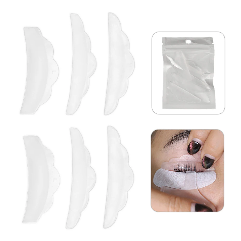 Silicone Eyelash Grafting Pads Size Reusable For Salon Home Use Eyelash Curler Shield Pads Lash Lift Kit
Silicone Eyelash Grafting Pads Size Reusable For Salon Home Use Eyelash Curler Shield Pads Lash Lift Kit
