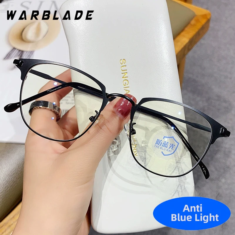 Classic Vintage Brand Metal Square Anti-Blue Light Discolour Women Men Glasses Luxury Design Read Optical Eye Protection Eyewear
Classic Vintage Brand Metal Square Anti-Blue Light Discolour Women Men Glasses Luxury Design Read Optical Eye Protection Eyewear