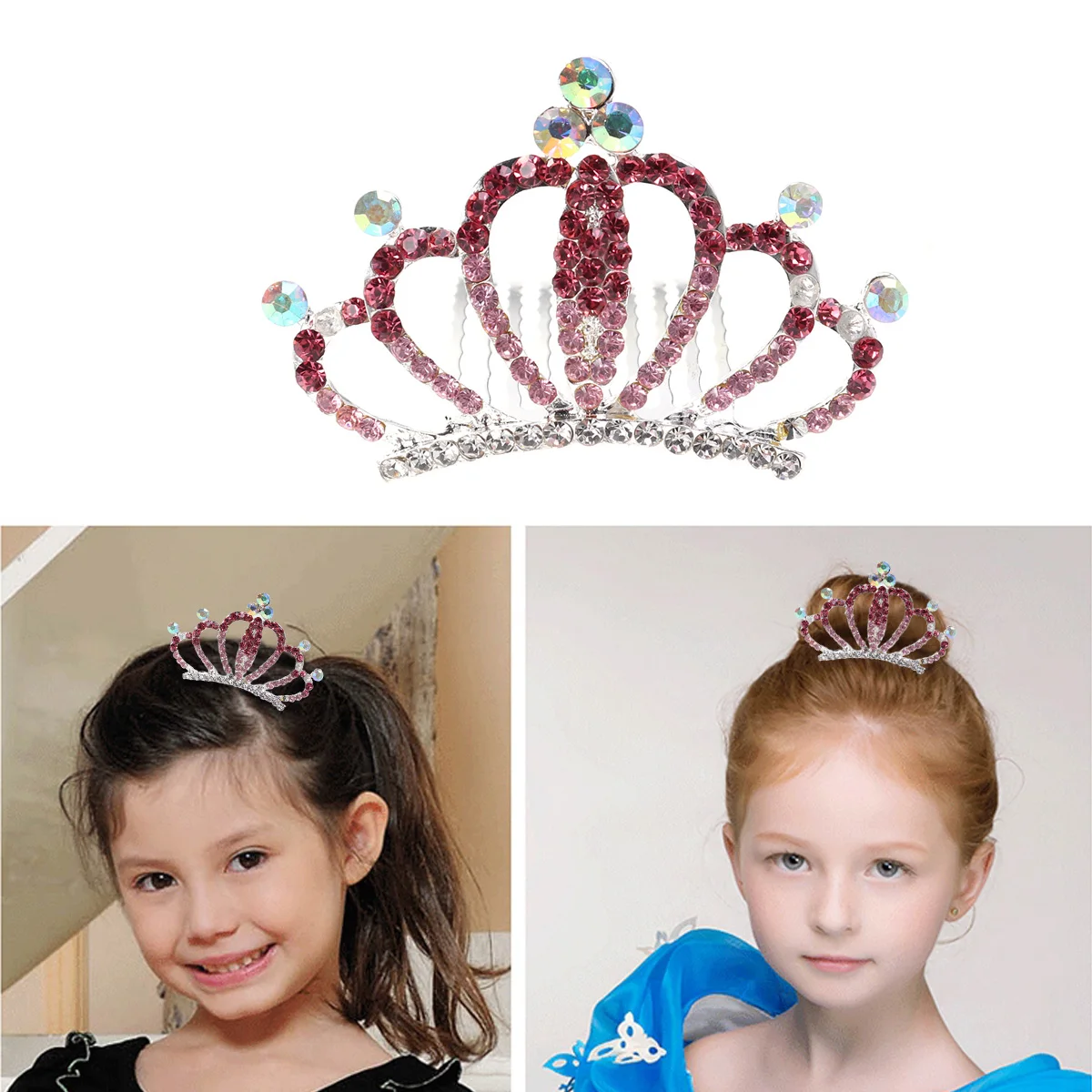 Children's Crown Jewelry Girl Headband Headbands for Girls Kids Crystal Headpiece Headgear
Children's Crown Jewelry Girl Headband Headbands for Girls Kids Crystal Headpiece Headgear