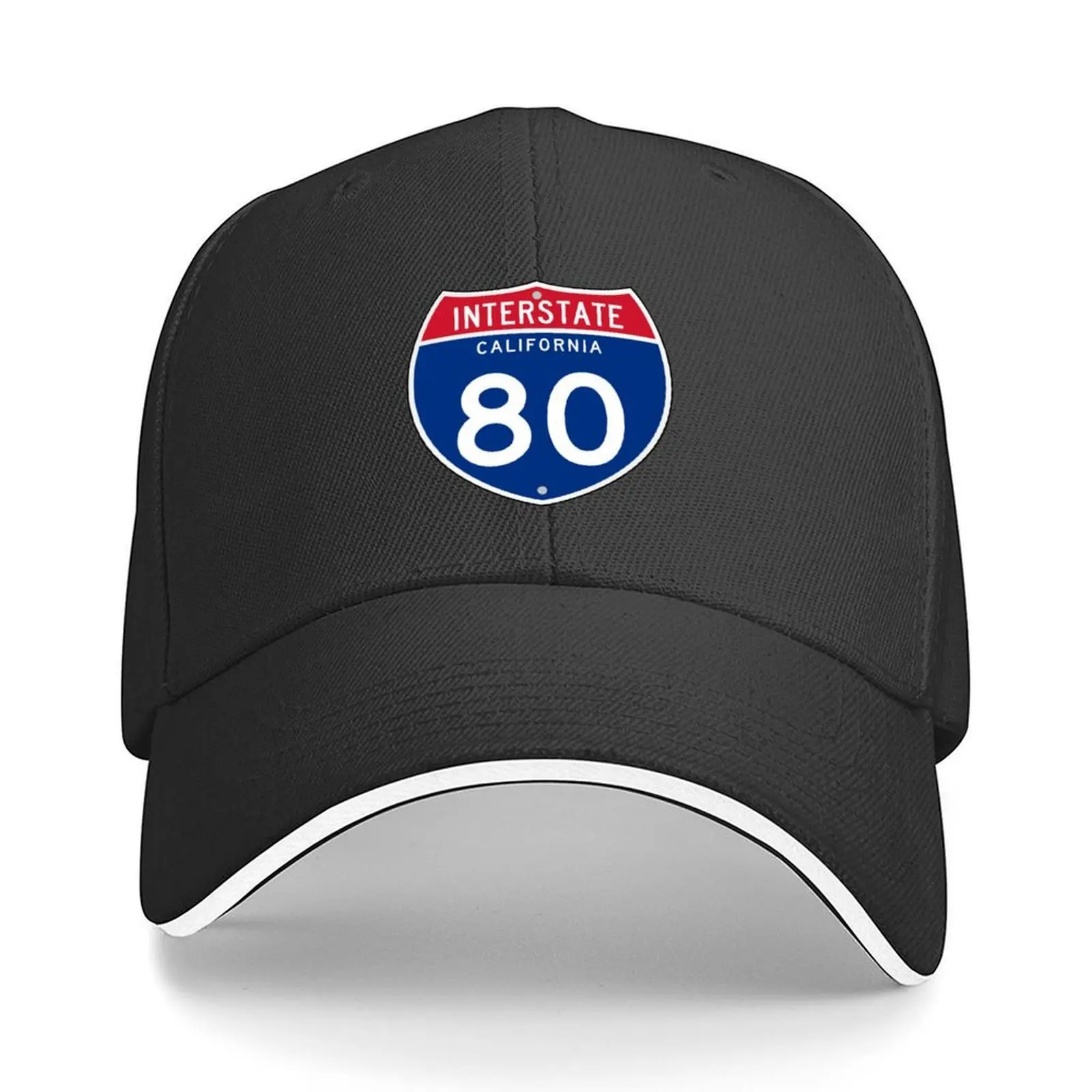 California Interstate 80 Road Sign Baseball Cap black Sun Hat For Children cute Rave Women's Golf Clothing Men's
California Interstate 80 Road Sign Baseball Cap black Sun Hat For Children cute Rave Women's Golf Clothing Men's
