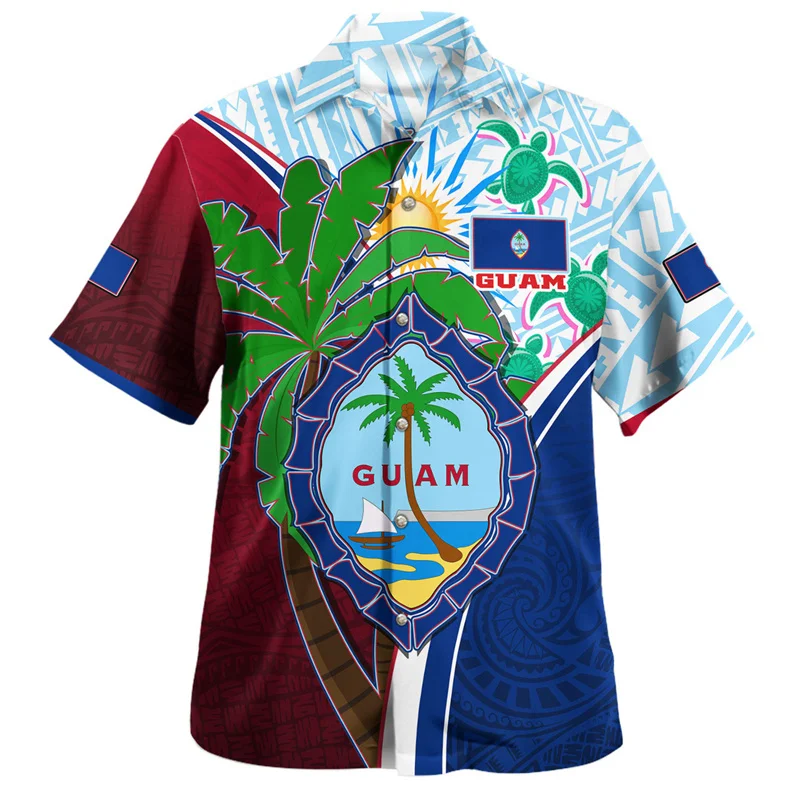 New Summer 3D American Guam National Flag Printing Shirts For Men Guam Coat Of Arm Graphic Short Sleeves Clothing Harajuku Tops
New Summer 3D American Guam National Flag Printing Shirts For Men Guam Coat Of Arm Graphic Short Sleeves Clothing Harajuku Tops