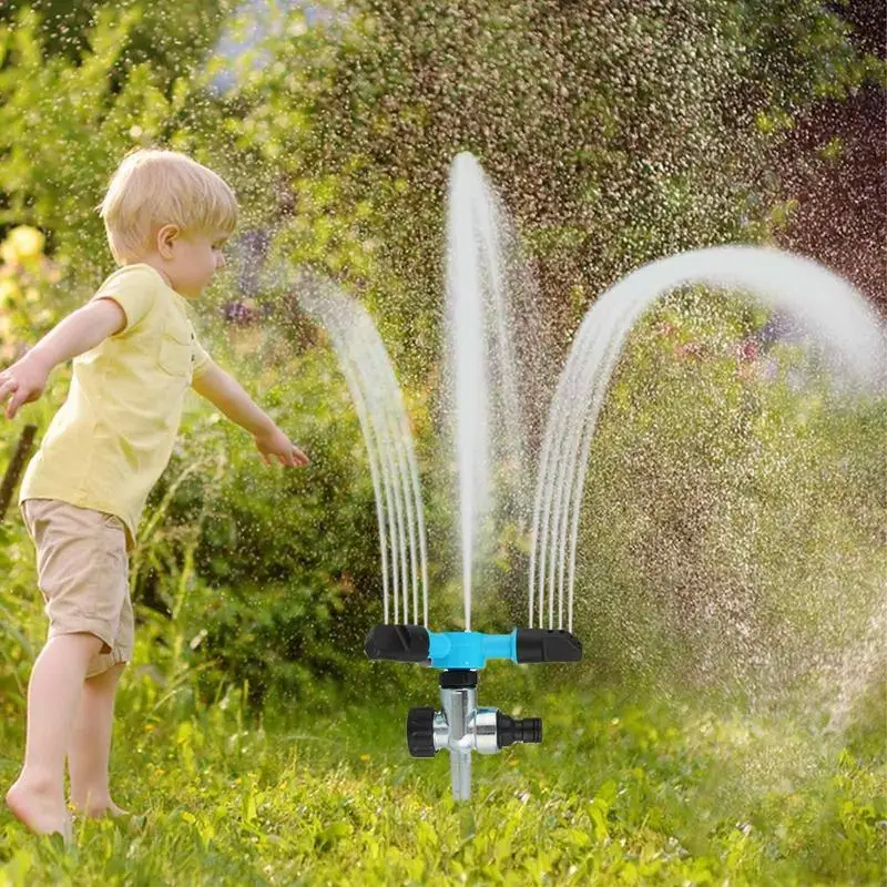 360 Degree Water Sprinkler Automatic Rotating For Garden Lawn Outdoor Play Adjustable Spray Nozzles Sprinkler Gardening Tools
360 Degree Water Sprinkler Automatic Rotating For Garden Lawn Outdoor Play Adjustable Spray Nozzles Sprinkler Gardening Tools