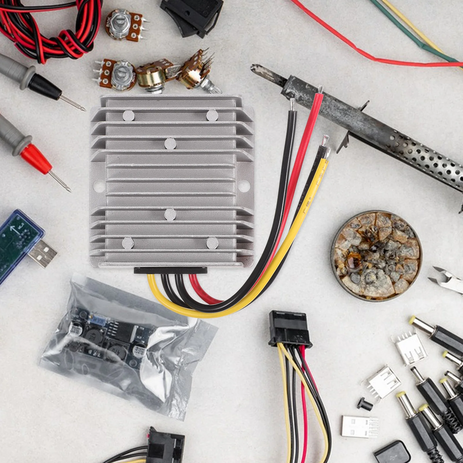 Golf Cart 24V to 12V Converter Power Reducer Water Proof for Low Voltage Transformer Silver Regulator Travel
Golf Cart 24V to 12V Converter Power Reducer Water Proof for Low Voltage Transformer Silver Regulator Travel
