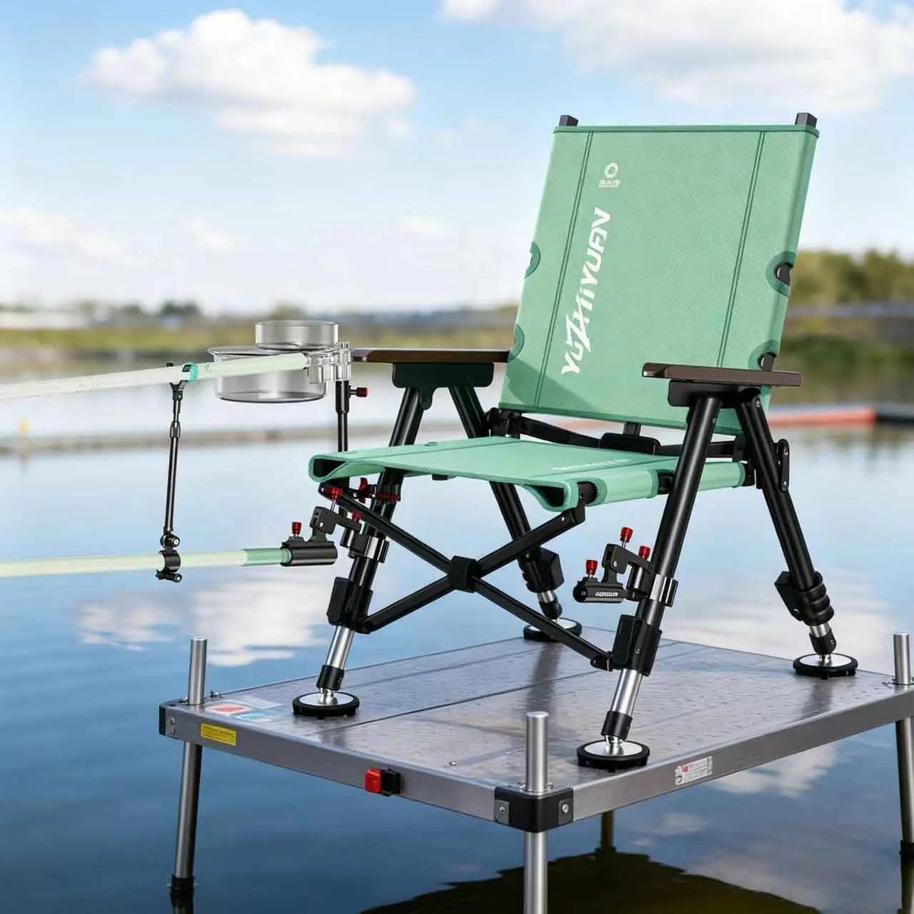 Foldable Outdoor Chair, Fishing Chair, Portable, With Telescoping Chair Legs Suitable For Various Terrains, Adjustable Backrest
Foldable Outdoor Chair, Fishing Chair, Portable, With Telescoping Chair Legs Suitable For Various Terrains, Adjustable Backrest