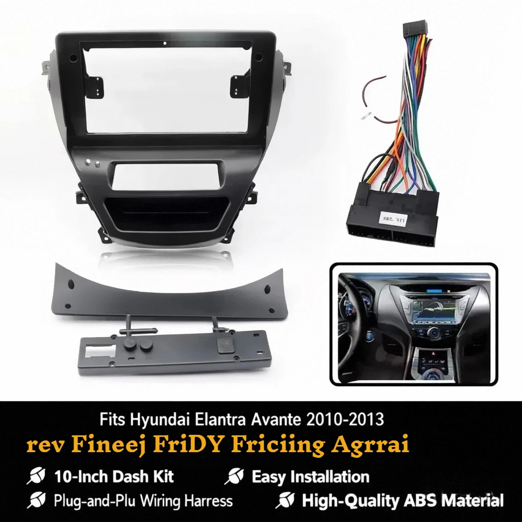 Для Hyundai Elantra Avante 2010-2013 10-дюймовый автомобильный каркас, лицевой адаптер, Android-радио, комплект панели для крепления приборной панели
Для Hyundai Elantra Avante 2010-2013 10-дюймовый автомобильный каркас, лицевой адаптер, Android-радио, комплект панели для крепления приборной панели