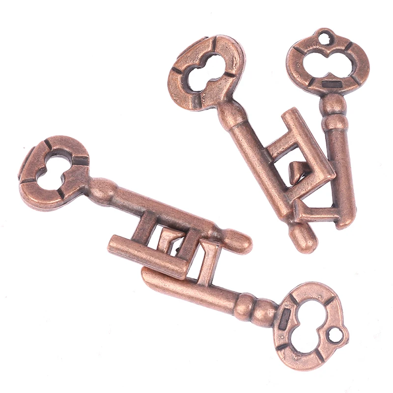 Decompression Toys Brain Tester Key Lock Toy Development Alloy Key Ring Puzzle Game Children's Kid IQ Thinking Test Key Puzzle
Decompression Toys Brain Tester Key Lock Toy Development Alloy Key Ring Puzzle Game Children's Kid IQ Thinking Test Key Puzzle