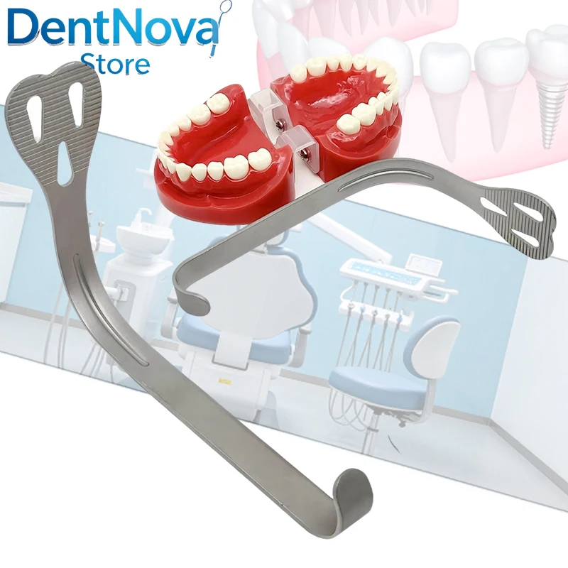 Dental Lingual Retractor Stainless Steel Oral Opener Wider Mouth Gag Tool
Dental Lingual Retractor Stainless Steel Oral Opener Wider Mouth Gag Tool