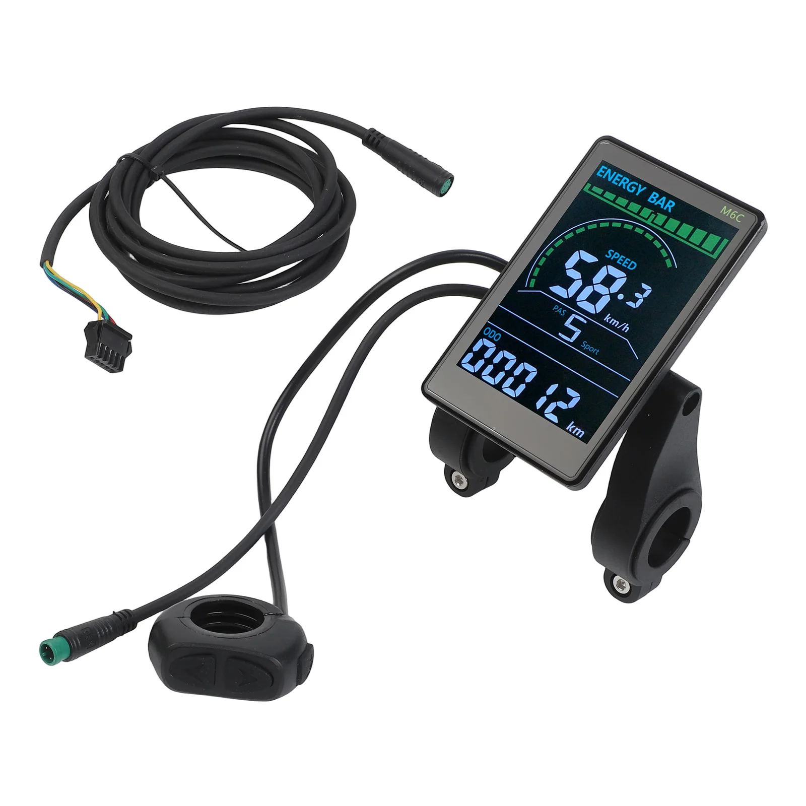 Практичный велосипедный дисплей, водонепроницаемый 3,6-дюймовый TFT ЖК-дисплей, удобный в использовании, диаметр электрического велосипеда для Ebike, скутера, велосипеда
Практичный велосипедный дисплей, водонепроницаемый 3,6-дюймовый TFT ЖК-дисплей, удобный в использовании, диаметр электрического велосипеда для Ebike, скутера, велосипеда