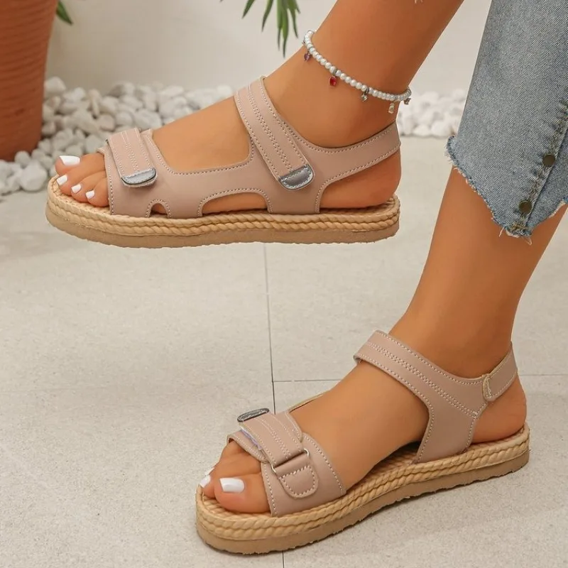 Women's 2026 New Summer Sandals Fashion Non-Slip Beach Light Casual Thick Sole Large Size Beach Sandals
Women's 2026 New Summer Sandals Fashion Non-Slip Beach Light Casual Thick Sole Large Size Beach Sandals