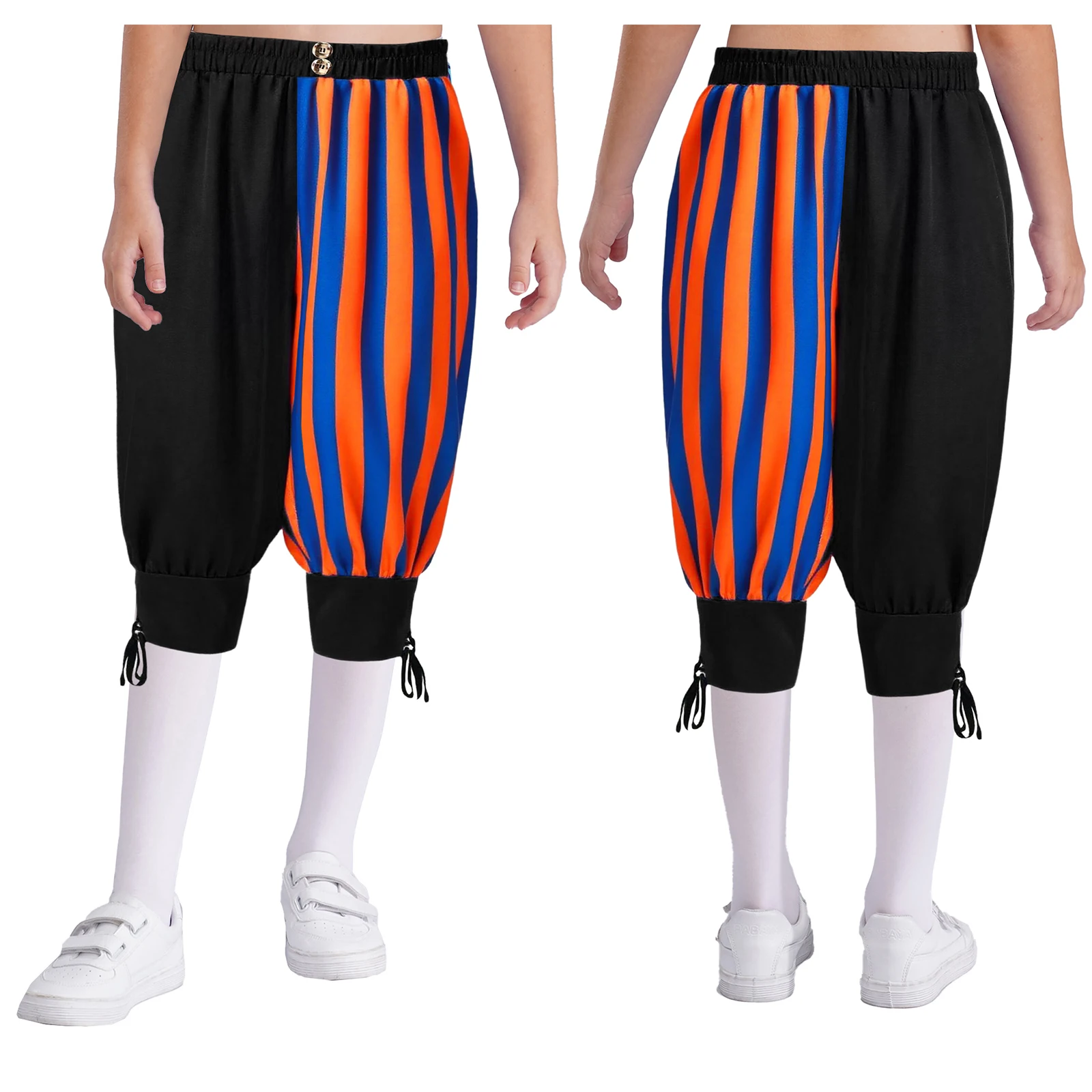 Детские брюки-капри средневекового пирата на Хэллоуин, викторианский Ренессанс, викинг-навигатор, карнавальный костюм, готические брюки с ремешками на щиколотке
Детские брюки-капри средневекового пирата на Хэллоуин, викторианский Ренессанс, викинг-навигатор, карнавальный костюм, готические брюки с ремешками на щиколотке