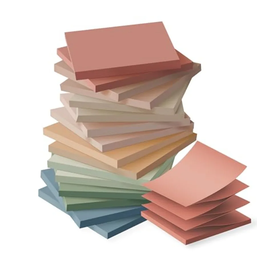 16 Pack Pop Up Sticky Notes 3x3 in Accordion Stickies Super Sticking Power Memo Pads Vintage Colors
16 Pack Pop Up Sticky Notes 3x3 in Accordion Stickies Super Sticking Power Memo Pads Vintage Colors