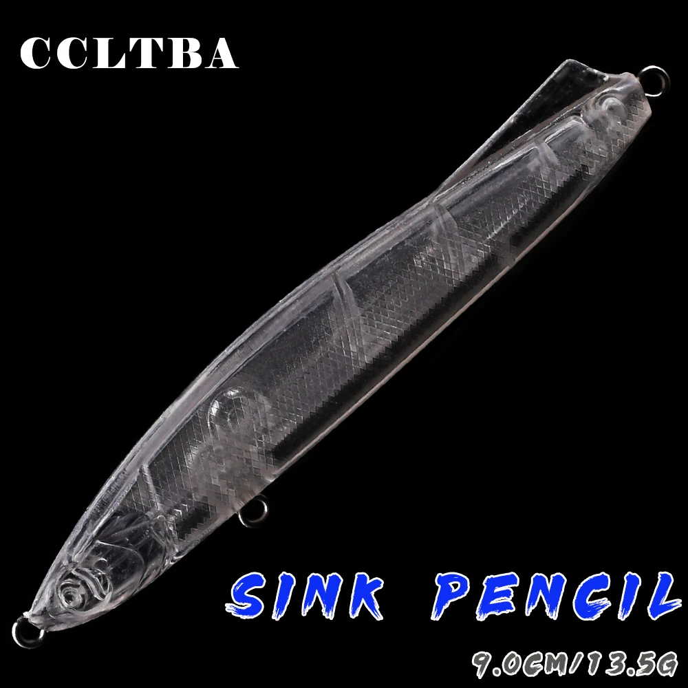 CCLTBA 10PCS/LOT 9cm 13.5g Unpainted Fishing Lures Blanks Long Casting Sinking Pencil Hard Baits DIY Tackle
CCLTBA 10PCS/LOT 9cm 13.5g Unpainted Fishing Lures Blanks Long Casting Sinking Pencil Hard Baits DIY Tackle