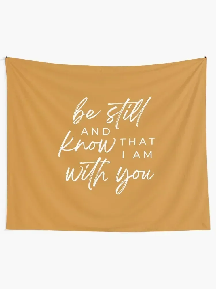 Be Still and Know that I Am With You | Psalm 46:10 | Mustard Yellow Tapestry Bedroom Decor Aesthetic Decoration Wall Tapestry
Be Still and Know that I Am With You | Psalm 46:10 | Mustard Yellow Tapestry Bedroom Decor Aesthetic Decoration Wall Tapestry