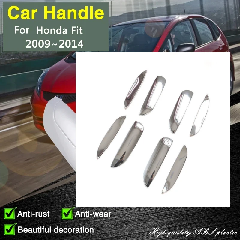 for Honda Fit Jazz MK2 2009~2014 2010 2011 2012 2013 Chrome Smart Door Handle Cover Car Accessories Protective Styling Stickers
for Honda Fit Jazz MK2 2009~2014 2010 2011 2012 2013 Chrome Smart Door Handle Cover Car Accessories Protective Styling Stickers