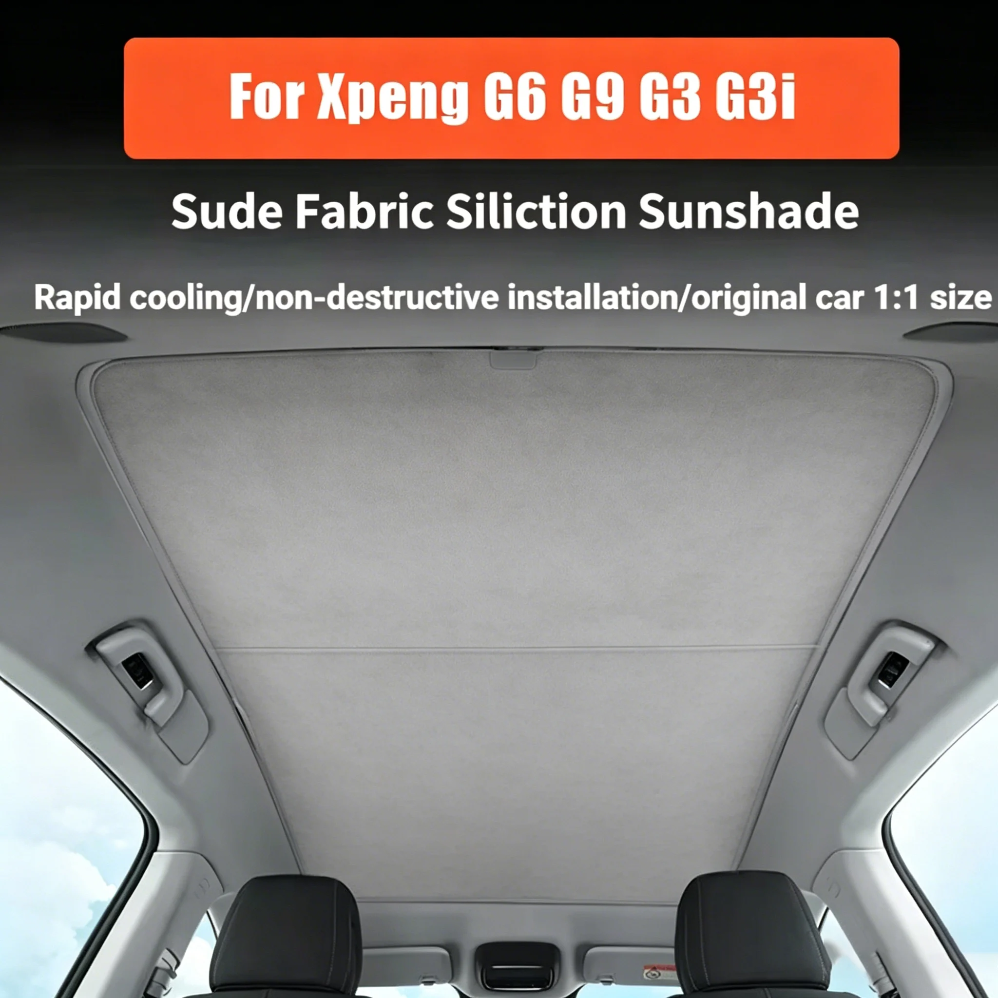 New Upgrade Suede Fabric Silicone Suction Sunshade For Xpeng G6 G9 G3 G3i Summer Glass Roof Sunshade Front Rear Sunroof Skylight
New Upgrade Suede Fabric Silicone Suction Sunshade For Xpeng G6 G9 G3 G3i Summer Glass Roof Sunshade Front Rear Sunroof Skylight