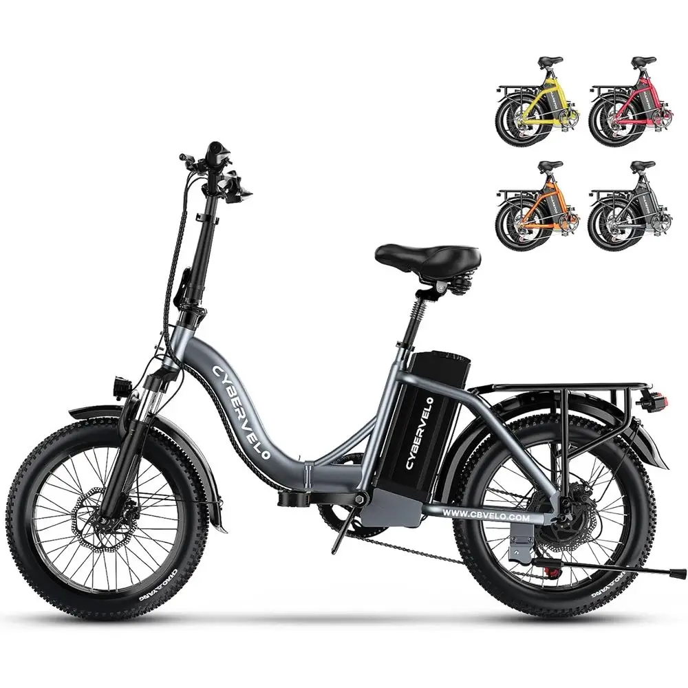 48V 20.8AH/50AH Removable Battery Electric Bike, 20 Tires, 20 MPH, 80 Miles Range for Adults
48V 20.8AH/50AH Removable Battery Electric Bike, 20 Tires, 20 MPH, 80 Miles Range for Adults