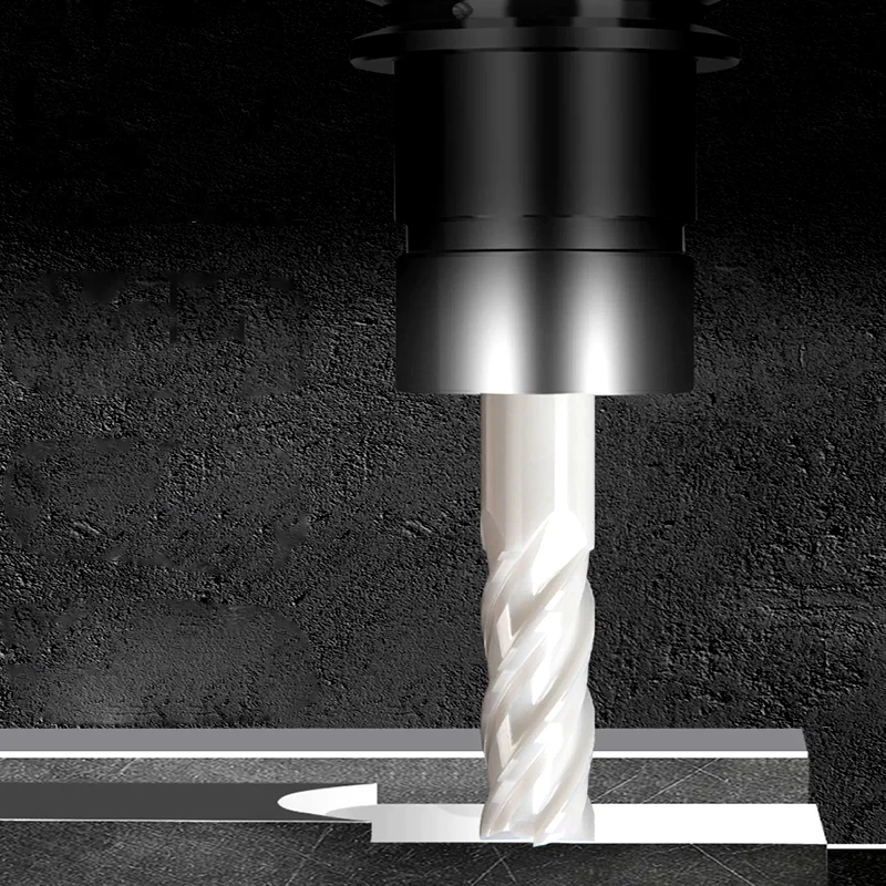 65HRC Pure Zirconia Ceramic End Mill 4 Flutes AlTiN Coated R0.1 Extended Type Mirror Finish CNC Milling Cutter Special for Coppe
65HRC Pure Zirconia Ceramic End Mill 4 Flutes AlTiN Coated R0.1 Extended Type Mirror Finish CNC Milling Cutter Special for Coppe