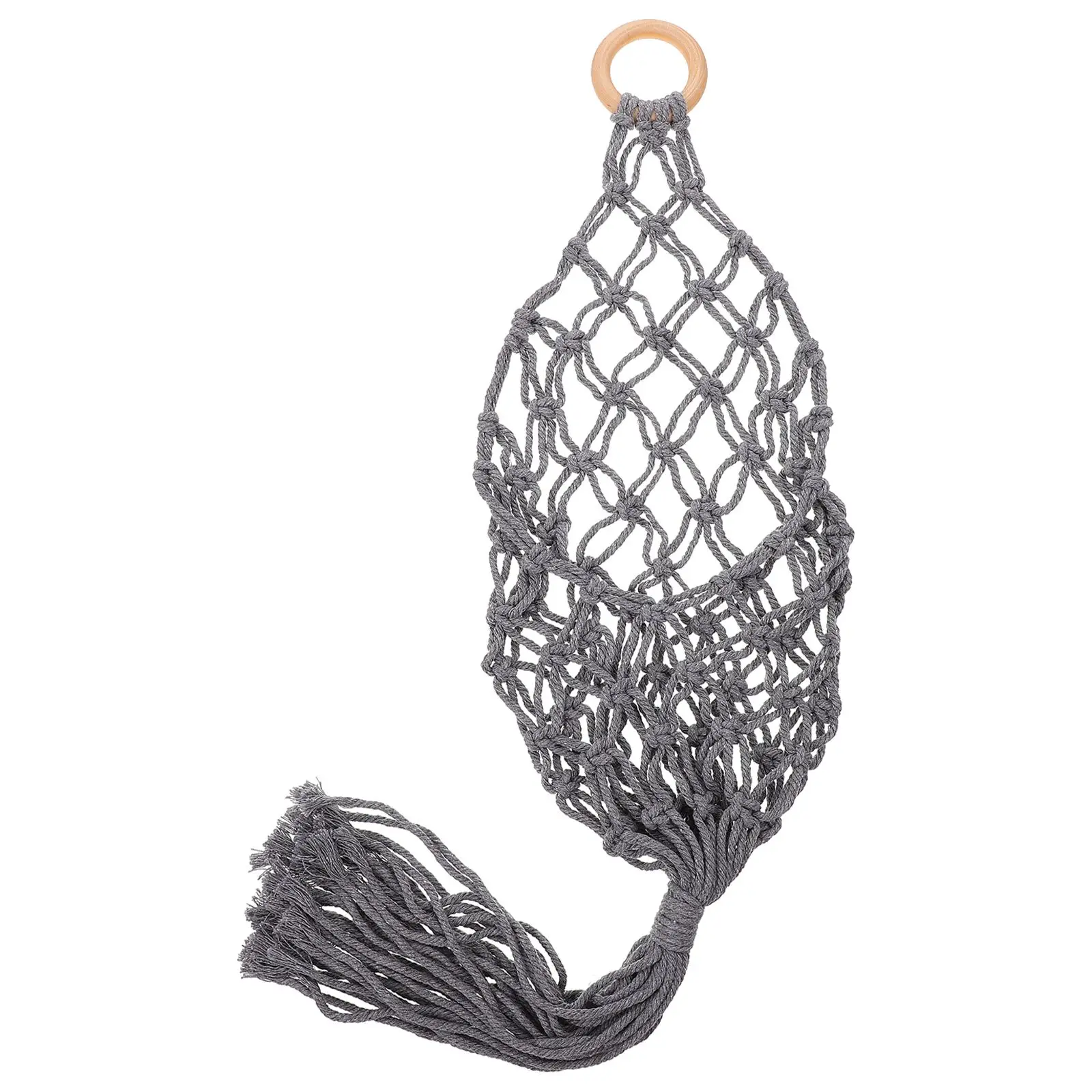 Cotton Rope Hanging Basket Grey Small Woven Storage Decorative Fruit Vegetable Basket Space Saving Home Balcony
Cotton Rope Hanging Basket Grey Small Woven Storage Decorative Fruit Vegetable Basket Space Saving Home Balcony