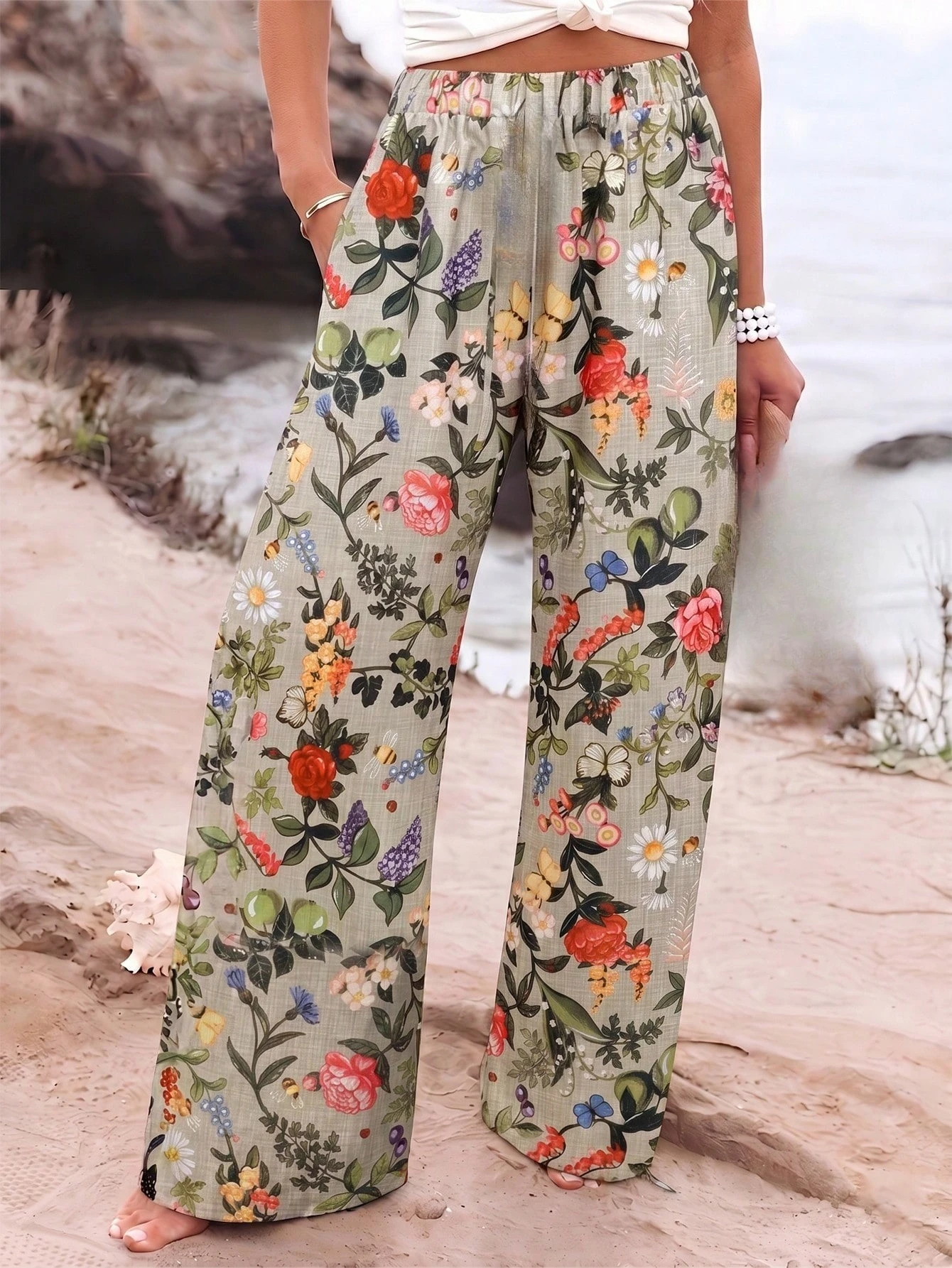 2026 Summer Fashion Hawaii Bohemian Vacation Leisure Flowers Versatile Style 3D Printed Outdoor Hip Hop Pants Large Size
2026 Summer Fashion Hawaii Bohemian Vacation Leisure Flowers Versatile Style 3D Printed Outdoor Hip Hop Pants Large Size