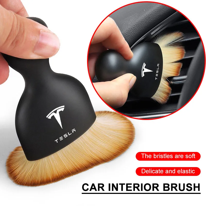 Center Hub Cap Car Sticker Car Interior Cleaning Tool Air Conditioner Air Outlet Cleaning Soft Brush for Tesla Model 3 X Y
Center Hub Cap Car Sticker Car Interior Cleaning Tool Air Conditioner Air Outlet Cleaning Soft Brush for Tesla Model 3 X Y