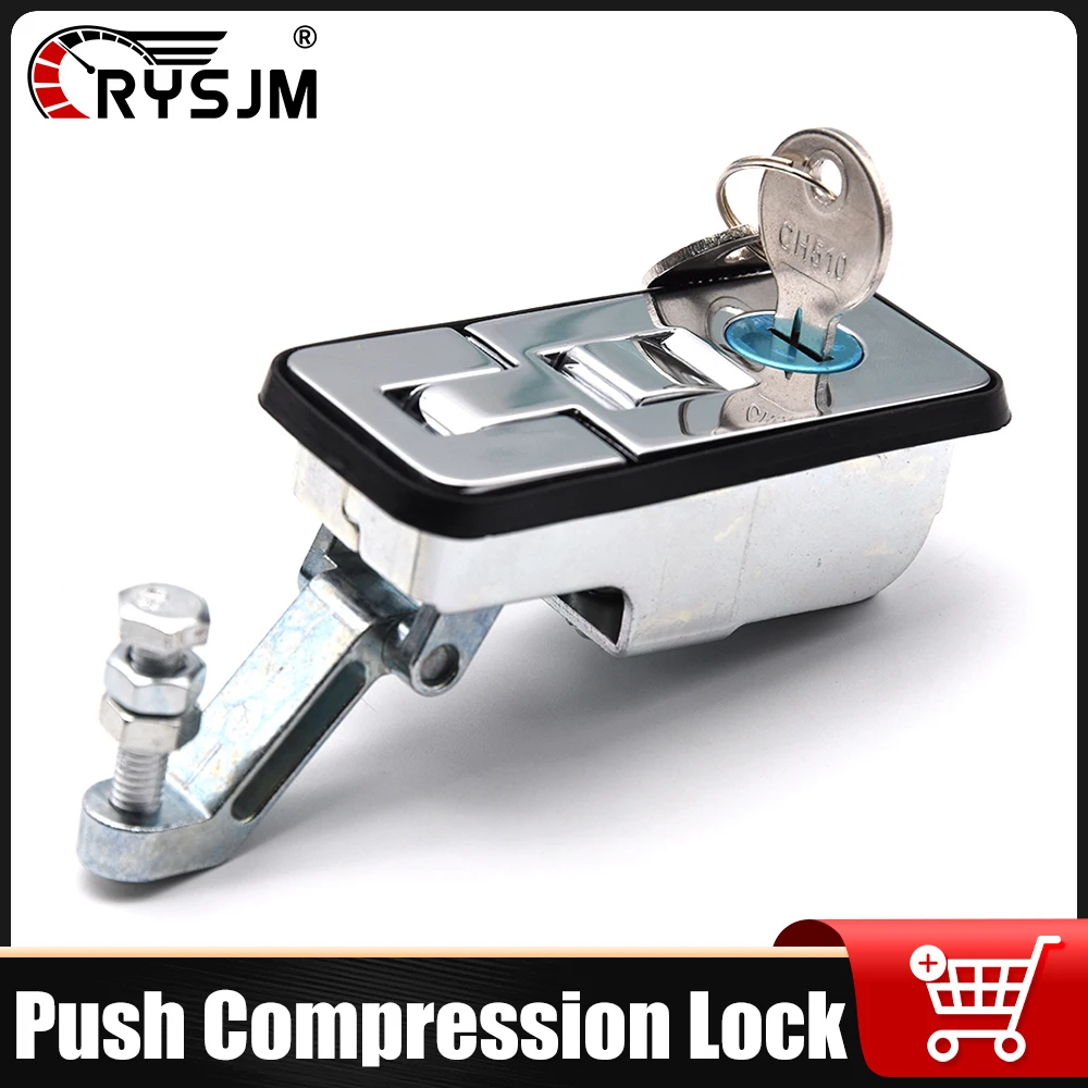 Push Compression Lock Caravan Kit Tool Box Lock Latch Flush Mount Trigger Latch for Trailer Mailbox RV Boats Yacht Push Locking
Push Compression Lock Caravan Kit Tool Box Lock Latch Flush Mount Trigger Latch for Trailer Mailbox RV Boats Yacht Push Locking