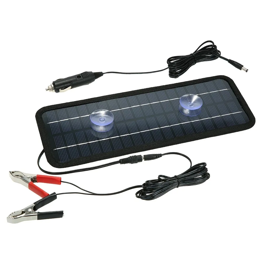 Portable Power Solar Panel Solar Battery Charger Trickle 12 Volt Waterproof Solar Battery Maintainer for Car
Portable Power Solar Panel Solar Battery Charger Trickle 12 Volt Waterproof Solar Battery Maintainer for Car