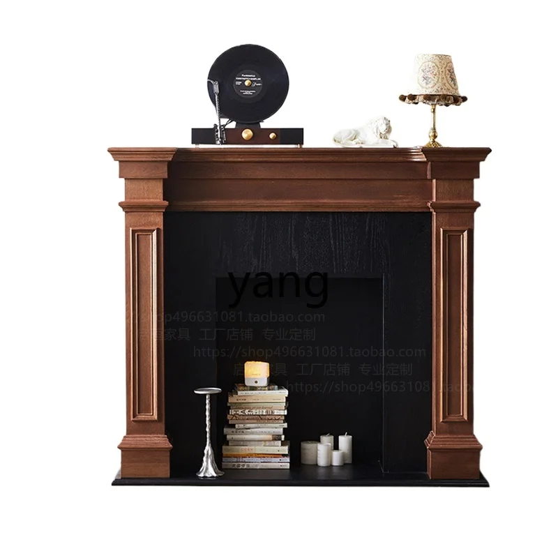 LTT French retro solid wood fireplace cabinet American living room decorative cabinet medieval entrance cabinet
LTT French retro solid wood fireplace cabinet American living room decorative cabinet medieval entrance cabinet