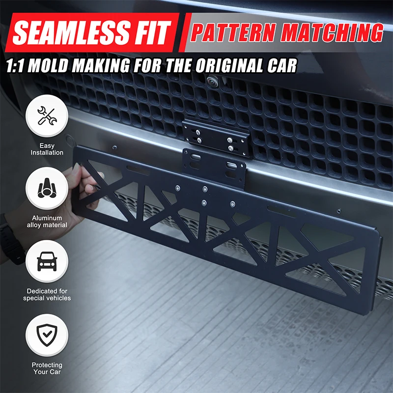 Кронштейн для крепления номерного знака на передний бампер 20,5 x 4,3 дюйма для Land Rover Defender 90 110 2020-2026, аксессуары
Кронштейн для крепления номерного знака на передний бампер 20,5 x 4,3 дюйма для Land Rover Defender 90 110 2020-2026, аксессуары