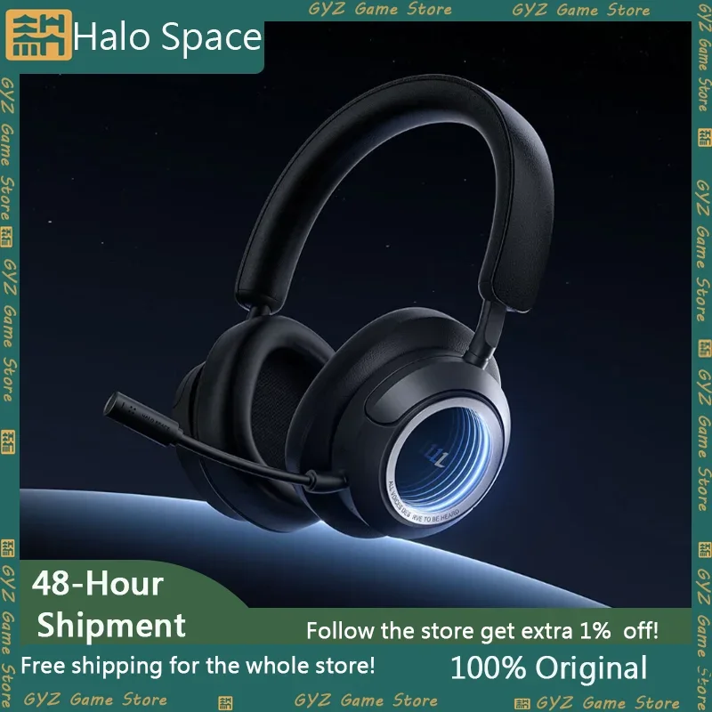 Игровая Беспроводная Bluetooth-гарнитура Halo Space с активным шумоподавлением и двойной золотой стандартной сертификацией для игр на заказ
Игровая Беспроводная Bluetooth-гарнитура Halo Space с активным шумоподавлением и двойной золотой стандартной сертификацией для игр на заказ
