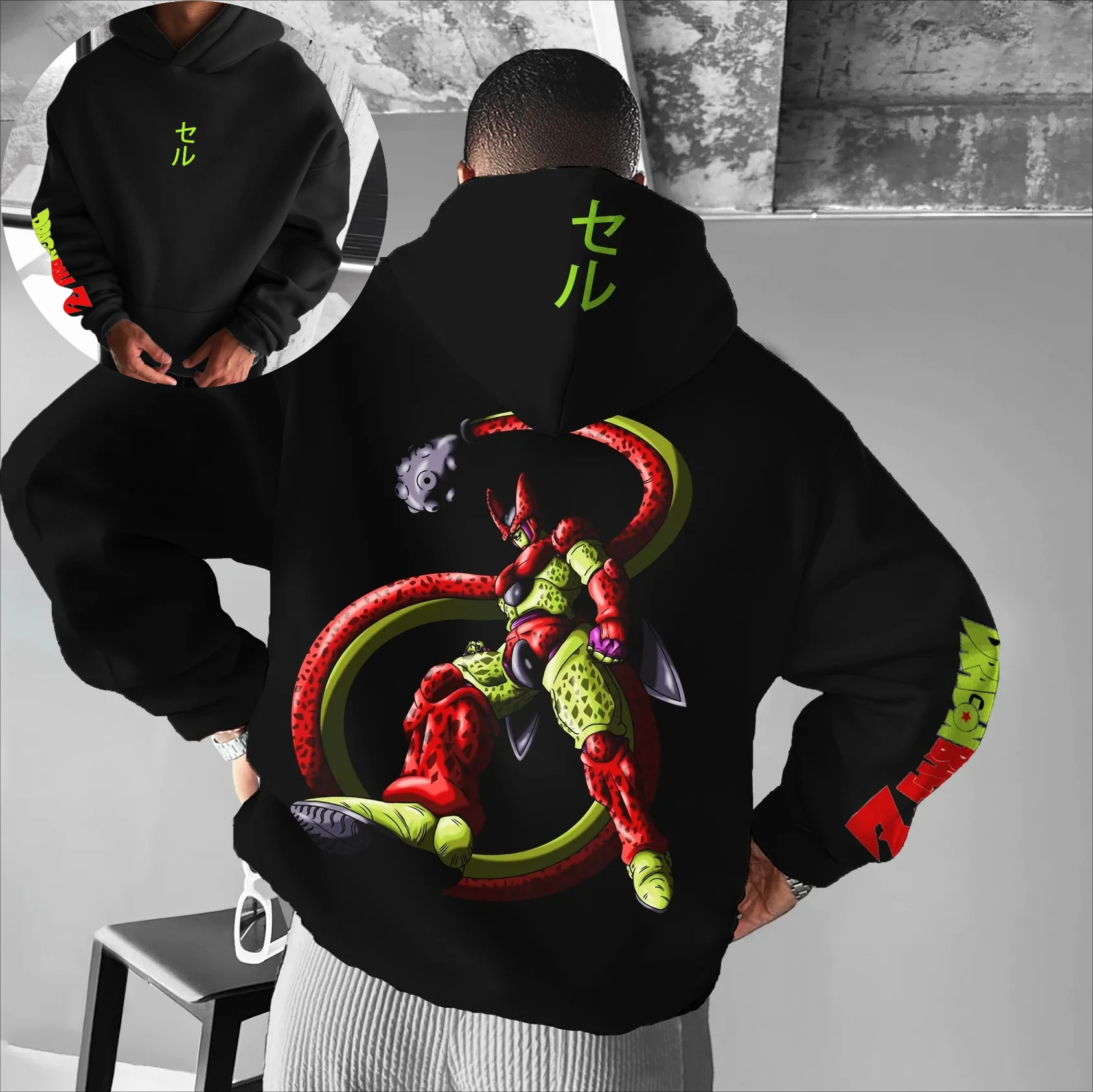 Casual Hoodie Dragon Ball Peripheral Animation Printing Autumn and Winter New Parent-child Clothing Retro Hoodie Unisex
Casual Hoodie Dragon Ball Peripheral Animation Printing Autumn and Winter New Parent-child Clothing Retro Hoodie Unisex