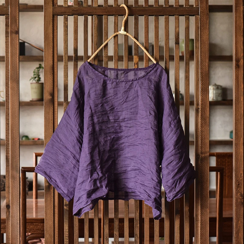 Летние винтажные стильные однотонные свободные женские базовые топы с круглым вырезом, футболки M480, женские повседневные футболки Ramie, Новое поступление 2025 г.
Летние винтажные стильные однотонные свободные женские базовые топы с круглым вырезом, футболки M480, женские повседневные футболки Ramie, Новое поступление 2025 г.