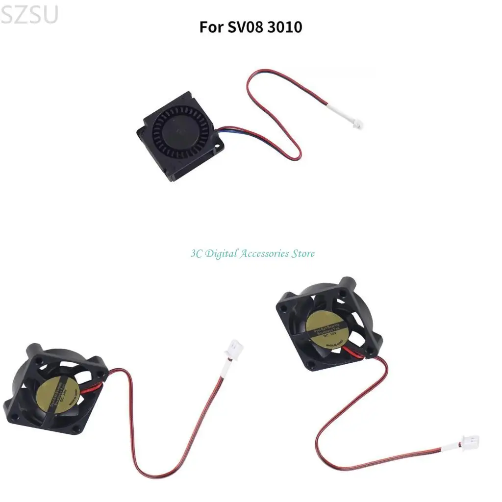 SZSU 3010 4010 5020 Double Ball Cooling Fean Fast Cooling and Silents вентилятор для SV08
SZSU 3010 4010 5020 Double Ball Cooling Fean Fast Cooling and Silents вентилятор для SV08