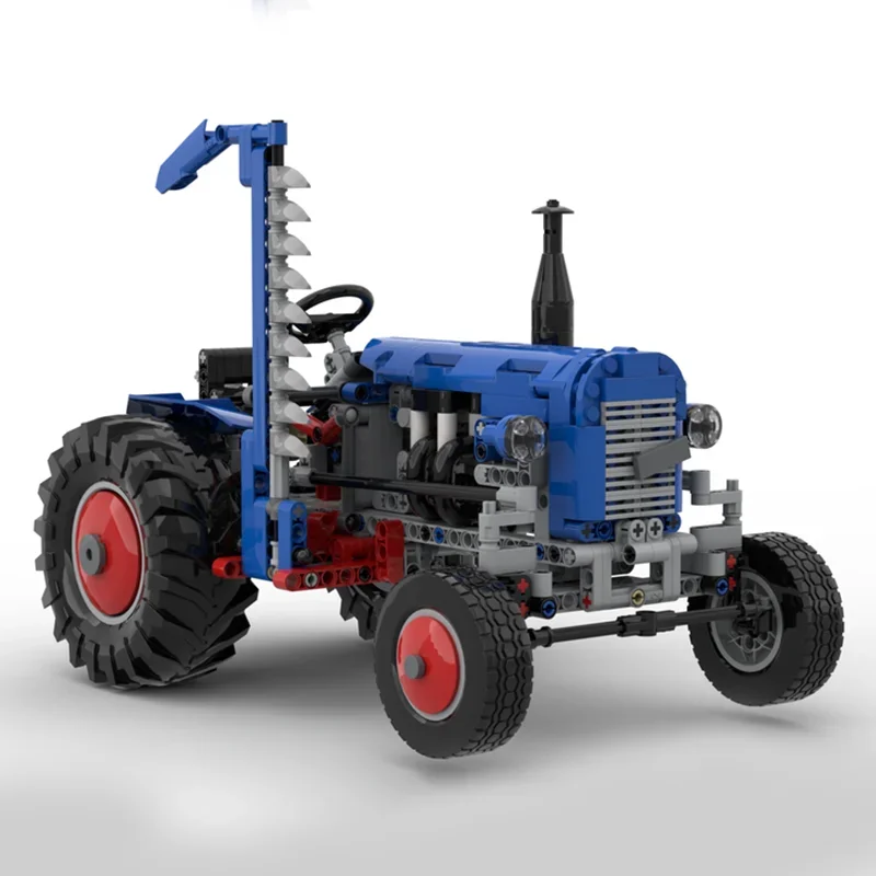 626PCS Moc Vintage Tractor With Mowbar Trailer Model DIY Creative Ideas Child Toy Birthday Gift Technology Blocks
626PCS Moc Vintage Tractor With Mowbar Trailer Model DIY Creative Ideas Child Toy Birthday Gift Technology Blocks