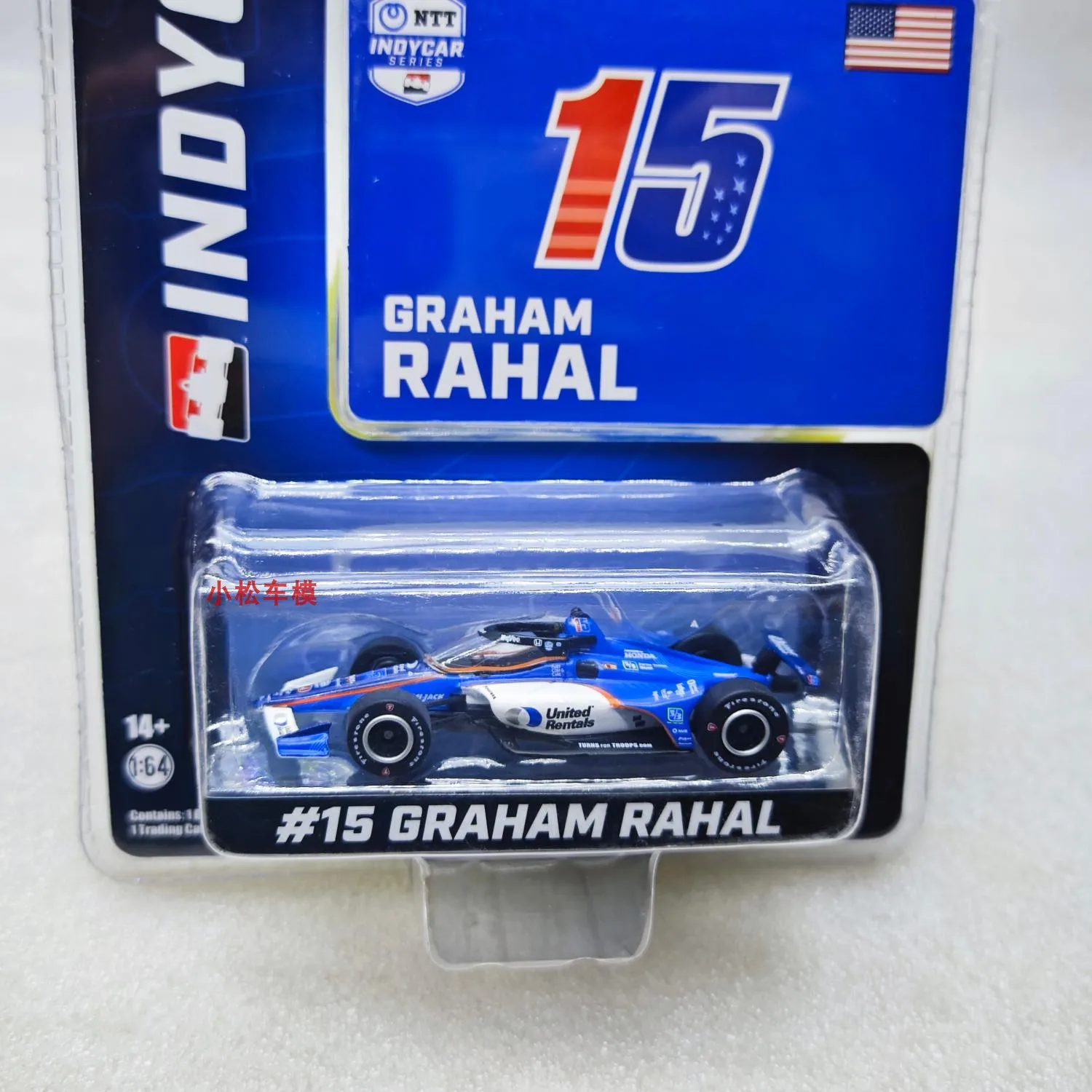 GreenLight 1:64 2023 NTT IndyCar #15 Graham Rahal Alloy simulation micro car model collection decoration car toy gift
GreenLight 1:64 2023 NTT IndyCar #15 Graham Rahal Alloy simulation micro car model collection decoration car toy gift