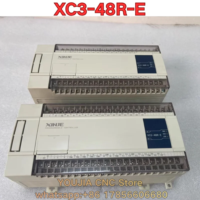 Second-hand Xinjie XC3-48R-E function test is normal PLC controller Latest Quote for 2026
Second-hand Xinjie XC3-48R-E function test is normal PLC controller Latest Quote for 2026