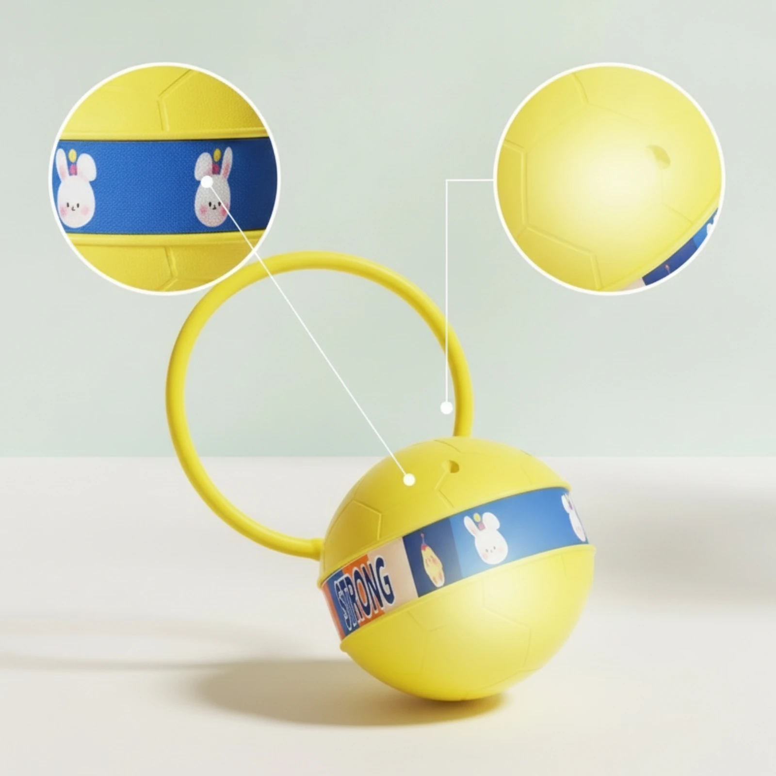 Foot-Swing Skip Ball Battery-Powered Skip Ball with Hoop Flexible Comfortable for Children, Night-Time, Indoor
Foot-Swing Skip Ball Battery-Powered Skip Ball with Hoop Flexible Comfortable for Children, Night-Time, Indoor