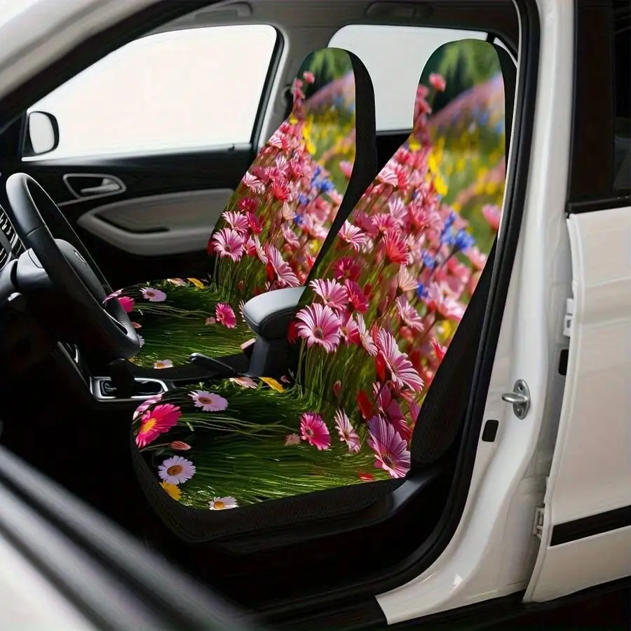 Floral Print Car Seat Cover For Front Seats Universal Fit Comfortable Stylish Auto Accessory
Floral Print Car Seat Cover For Front Seats Universal Fit Comfortable Stylish Auto Accessory