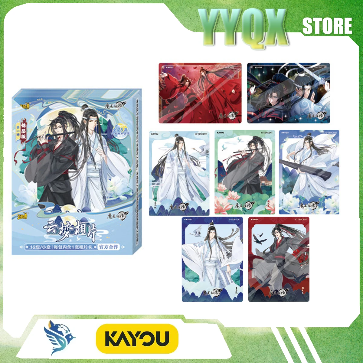 KAYOU 2026 New Grandmaster Of Demonic Cultivation Collection Card Photo Pendant Ornament Toy Periphery Movie Animation Game
KAYOU 2026 New Grandmaster Of Demonic Cultivation Collection Card Photo Pendant Ornament Toy Periphery Movie Animation Game