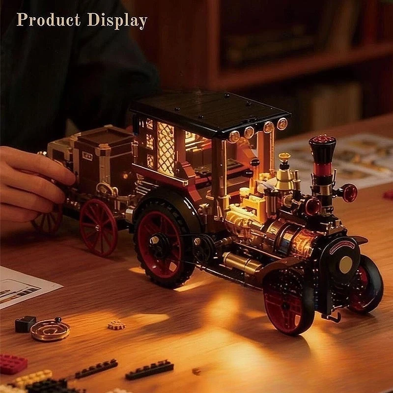 2026 selling creative retro mechanical steam car building blocks retro steampunk car desktop decoration building blocks toy gift
2026 selling creative retro mechanical steam car building blocks retro steampunk car desktop decoration building blocks toy gift