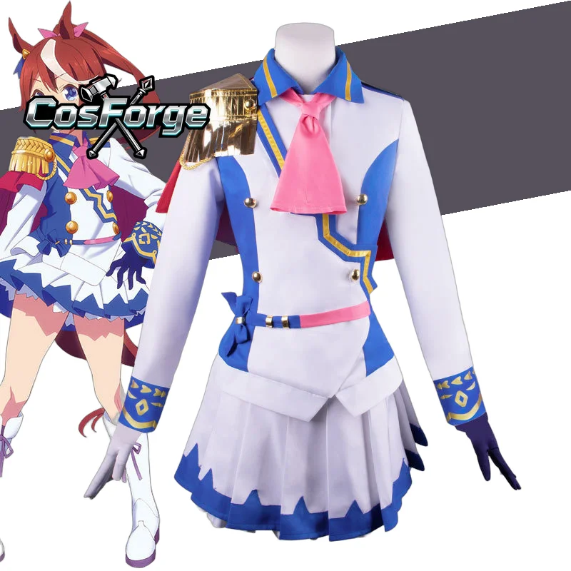 Tokai Derby Teio Cosplay Costume Classic Horse Girl Anime Season 2 Dress Full Set with Wig for Halloween and Christmas
Tokai Derby Teio Cosplay Costume Classic Horse Girl Anime Season 2 Dress Full Set with Wig for Halloween and Christmas