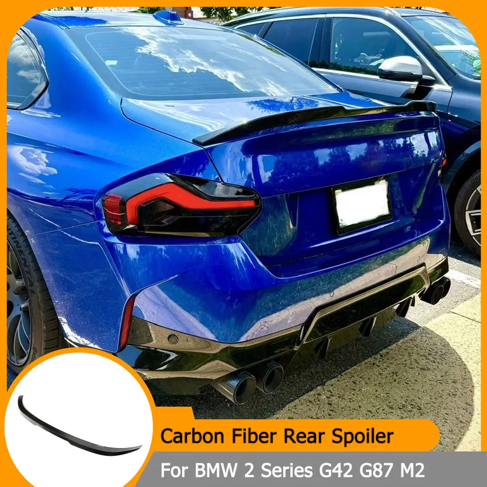 Prepreg Dry Carbon Rear Trunk Spoiler for BMW 2 Series G42 G87 M2 220i 230i Base M Sport Coupe 2022-2024 Car Rear Wing Spoiler
Prepreg Dry Carbon Rear Trunk Spoiler for BMW 2 Series G42 G87 M2 220i 230i Base M Sport Coupe 2022-2024 Car Rear Wing Spoiler