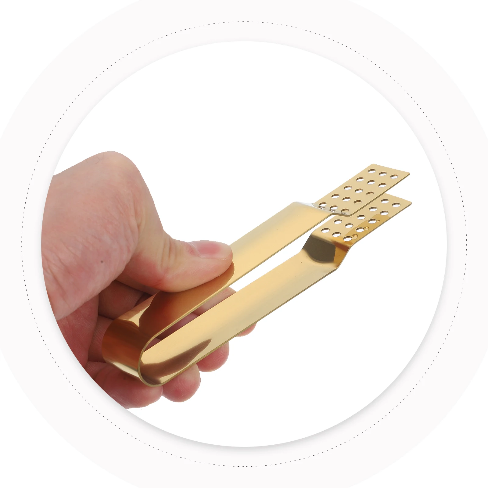 2pcs Golden Tea Bag Clip Squeezer Clamp Strainer Sugar Cube Tongs Kitchen Tools Lightweight Practical Storage Portable
2pcs Golden Tea Bag Clip Squeezer Clamp Strainer Sugar Cube Tongs Kitchen Tools Lightweight Practical Storage Portable