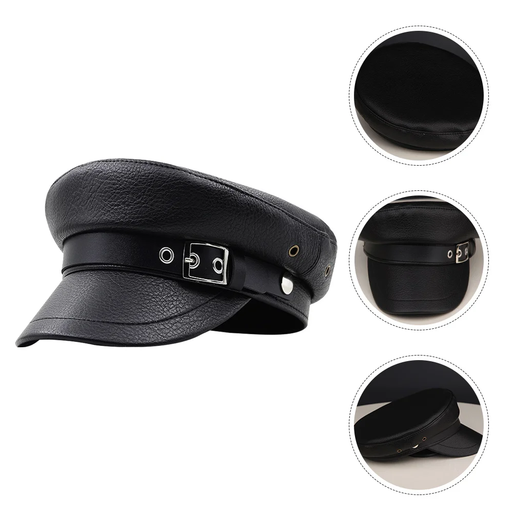 PU Beret Hat for Women Stylish Breathable Comfortable Cabbie Driver Cap Fashion Painter Hat Sailing Costume Prop
PU Beret Hat for Women Stylish Breathable Comfortable Cabbie Driver Cap Fashion Painter Hat Sailing Costume Prop