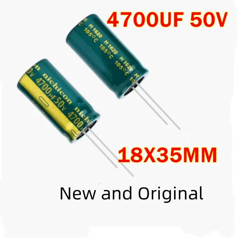 4700UF 50V 18X35MM high-frequency low resistance long-life high-temperature resistant electrolytic capacitor 50V4700UF 4700U
4700UF 50V 18X35MM high-frequency low resistance long-life high-temperature resistant electrolytic capacitor 50V4700UF 4700U