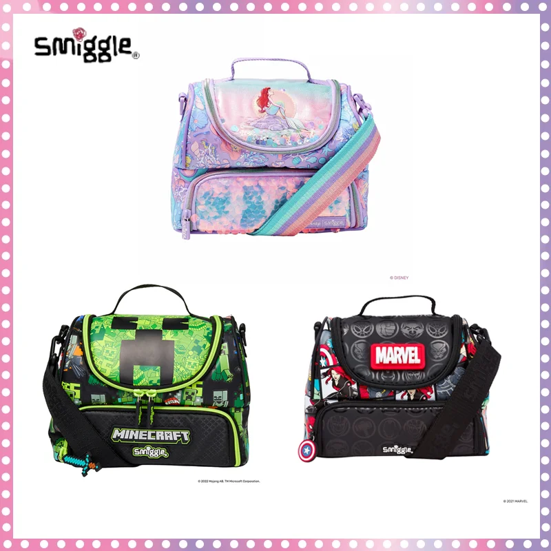 Австралийская сумка Smiggle для еды, мультяшная легкая Студенческая вместительная Изолированная многофункциональная сумка для хранения, водонепроницаемая сумка
Австралийская сумка Smiggle для еды, мультяшная легкая Студенческая вместительная Изолированная многофункциональная сумка для хранения, водонепроницаемая сумка